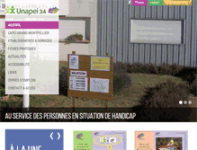 Tablet Screenshot of apei-grandmontpellier.org